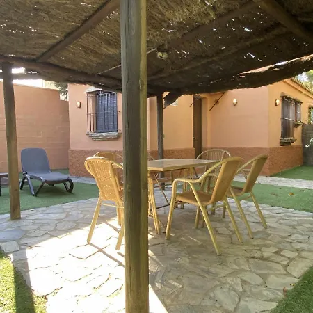 Сasa de vacaciones Casa Con Jardín Privado Y Piscina Compartida En Playa El Palmar
