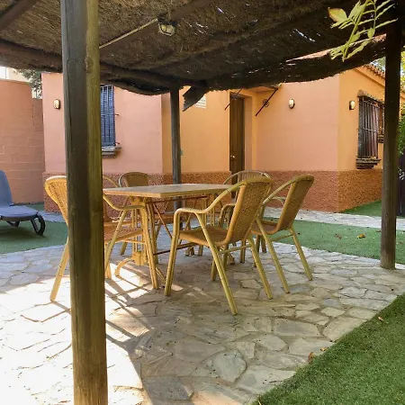 Casa Con Jardín Privado Y Piscina Compartida En Playa El Palmar * Cádiz