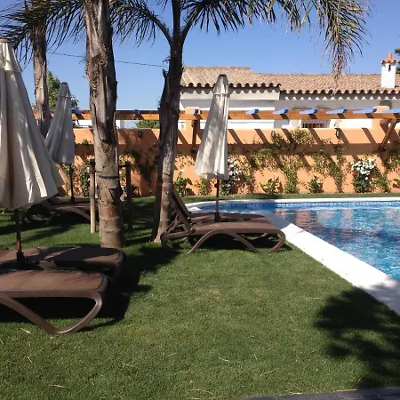 Casa Con Jardín Privado Y Piscina Compartida En Playa El Palmar Сasa de vacaciones Cádiz