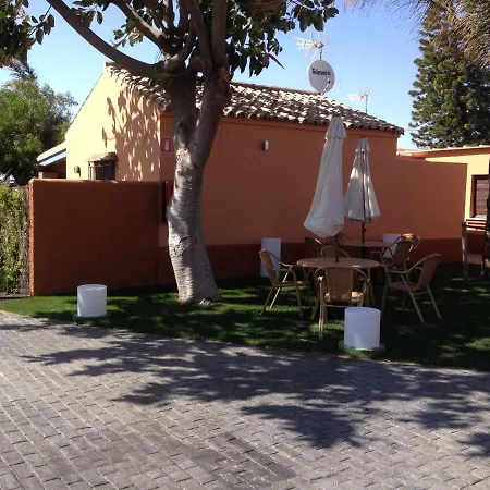 Casa Con Jardín Privado Y Piscina Compartida En Playa El Palmar Сasa de vacaciones